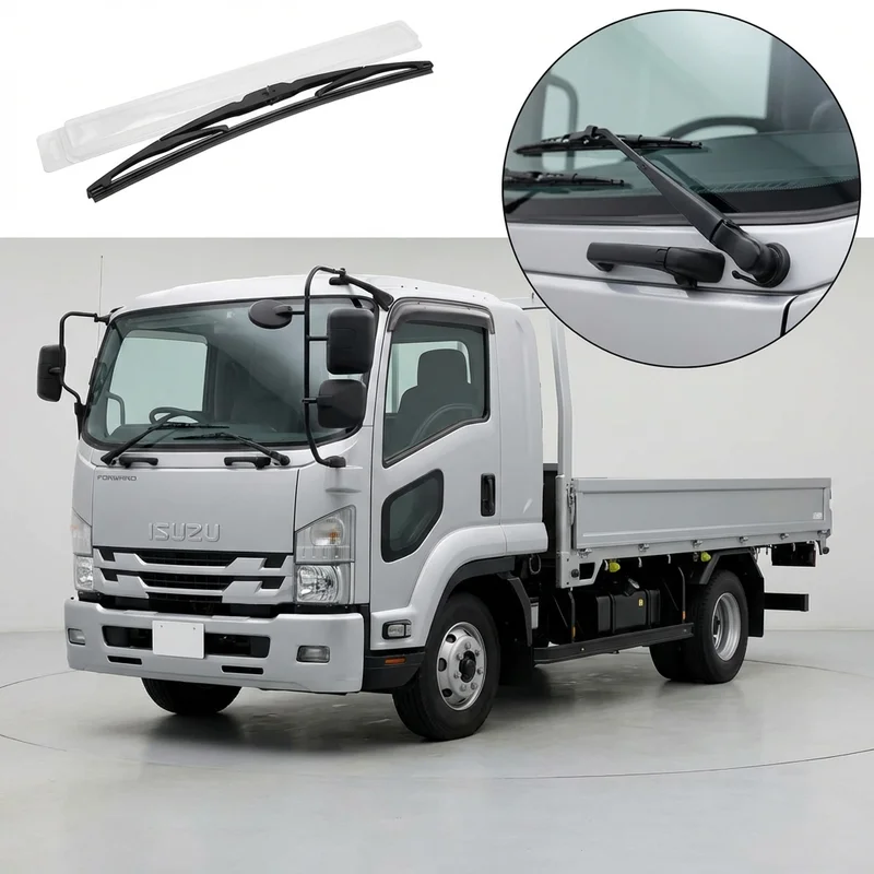 Bilah Pengelap Bahagian Pemandu untuk Isuzu Forward 800 (2019 - 2020) - 1